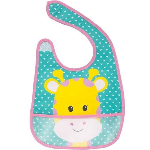 Imagem de Babador com bolso Girafinha 8259 - Buba