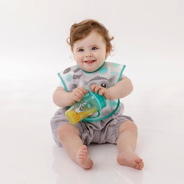 Babador com bolso lemure buba Imagem de Babador com bolso lemure buba