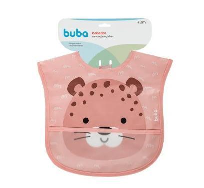 Imagem de Babador com bolso oncinha  15342 - buba 