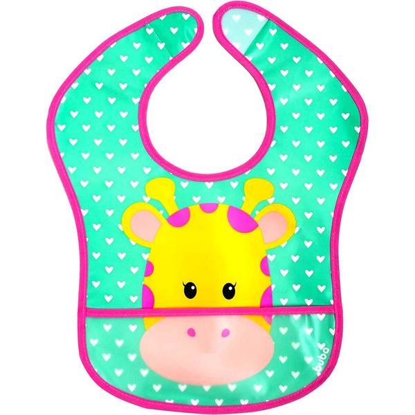 Babador com Bolso Pega Migalhas Girafa Buba Original Imagem de Babador com Bolso Pega Migalhas Girafa Buba Original
