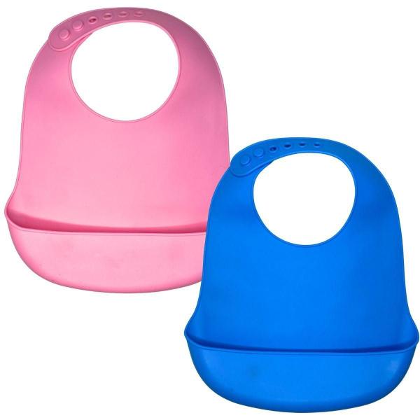 Imagem de Babador De Silicone Bebe Impermeavel Blw Migalhas Infantil