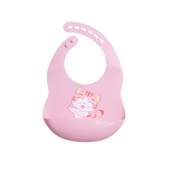 Babador de Silicone com Cata Migalhas Lia - Petit Piá - Petit Pia Imagem de Babador de Silicone com Cata Migalhas Lia - Petit Piá
