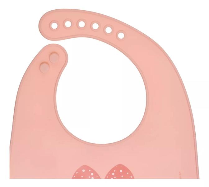 Imagem de Babador de Silicone com Pega Migalhas Lilica BB - Pacific