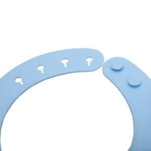 Imagem de Babador De Silicone Mami Bichuus Com Bolso 29cm X 20cm Azul