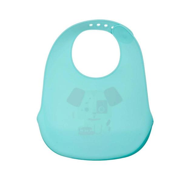 Imagem de Babador de Silicone Pacific Kouii Cachorro Théo Azul