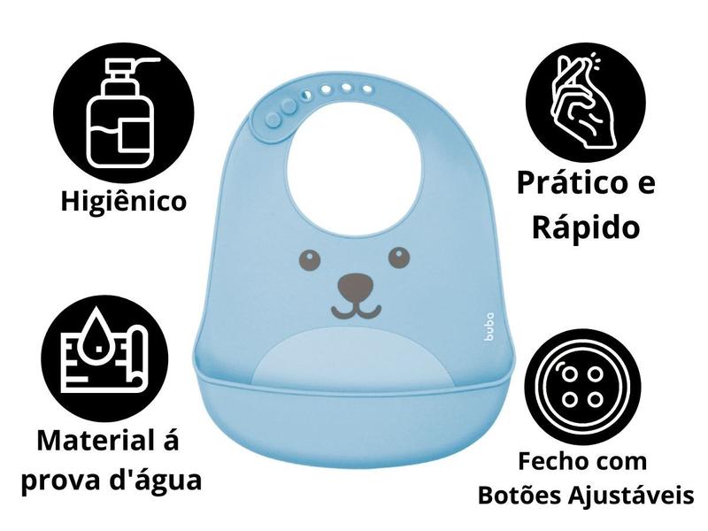 Imagem de Babador de Silicone Pega Migalhas Gumy Buba