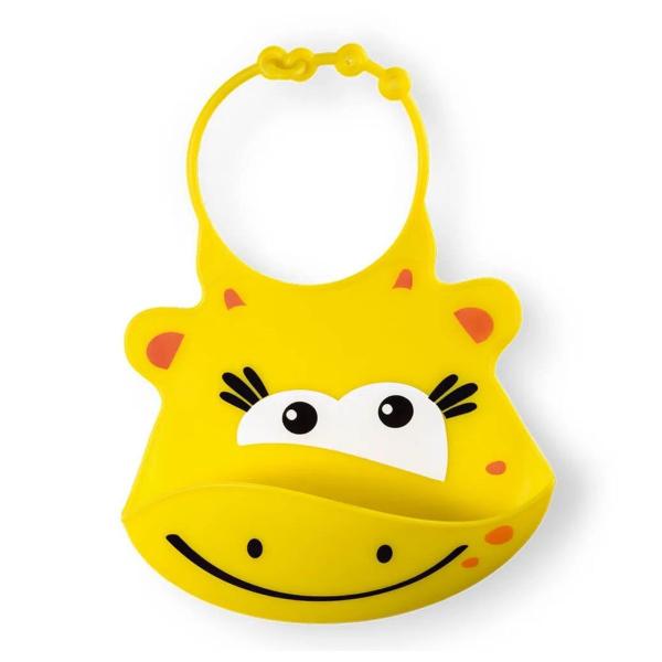 Imagem de Babador De Silicone Silybib (Girafa) Multikids Baby - BB043