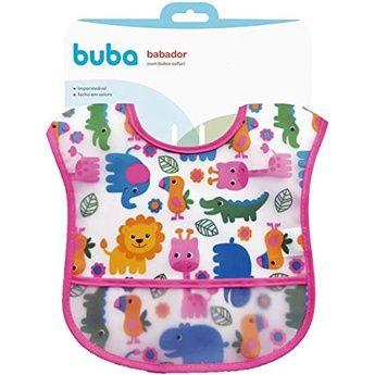 Imagem de Babador Impermeavel Buba Com Bolso Pega Migalhas coisas para bebê introdução alimentar