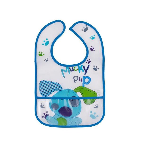Babador Impermeável Com Bolso Cachorrinho Comtac Kids 4390 Imagem de Babador Impermeável Com Bolso Cachorrinho Comtac Kids 4390