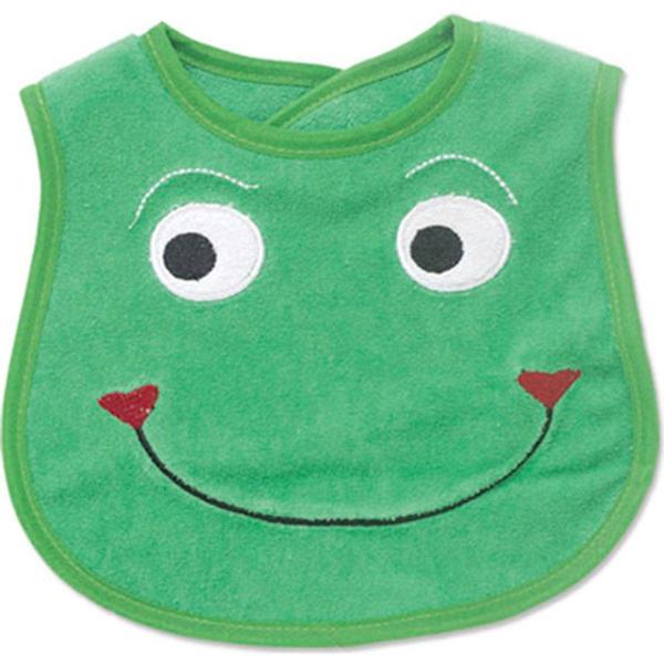 Imagem de Babador Infantil Colibri Splish Splash Bordado- Sapinho Verde