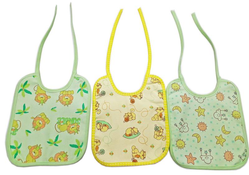 Imagem de Babador Infantil Impermeavel Kit Com 12 