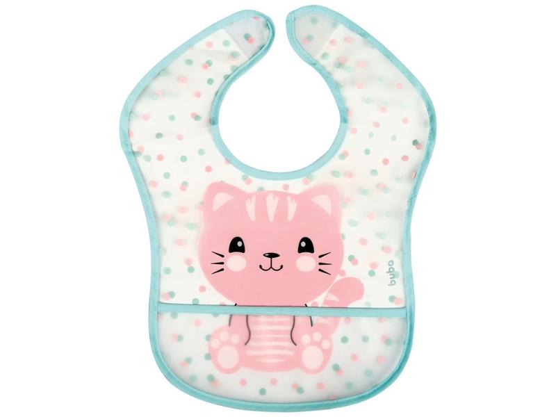 Imagem de Babador para Bebe com Bolso Bichinhos Buba 