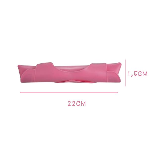 Imagem de Babador Para Bebê Infantil Silicone Porquinho Rosa com bolso cata-migalhas Kababy - 1037F