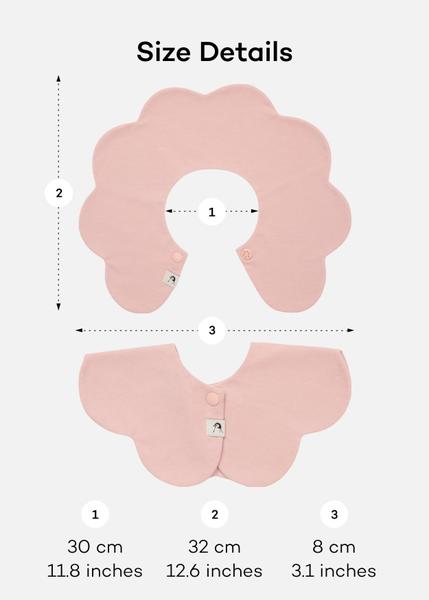 Imagem de Babadores para bebês Konny, pacote com 5 unidades, giratórios de 360, macios e absorventes, unissex