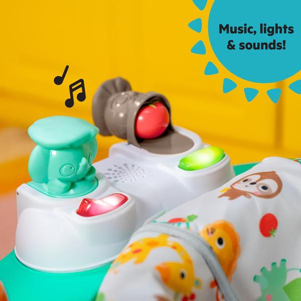 Imagem de Baby Activity Jumper Bright começa a se divertir com música