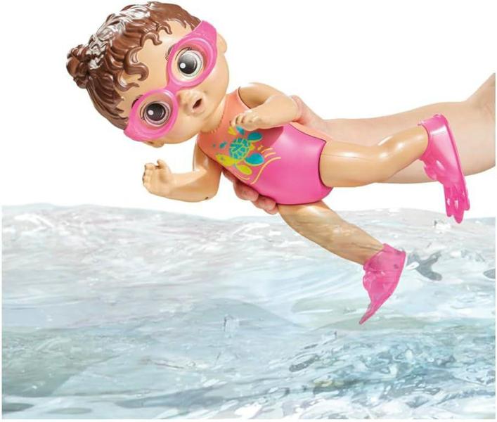 Imagem de Baby Alive Bebe Piscina Morena F8141 Hasbro