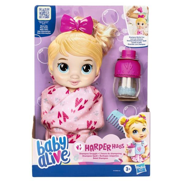 Imagem de Baby Alive Bebê Shampoo Harper Hugs