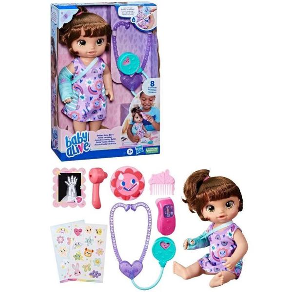 Imagem de Baby Alive Better Now Bella Cabelo Castanho - Hasbro F7536