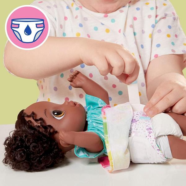 Baby Alive Boneca Negra Hora Do Suco Hasbro Imagem de Baby Alive Boneca Negra Hora Do Suco Hasbro
