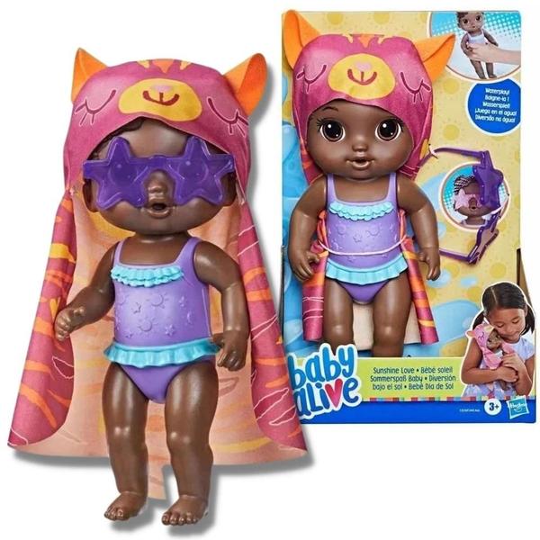 Imagem de Baby Alive Dia De Sol Negra F2570 - Hasbro