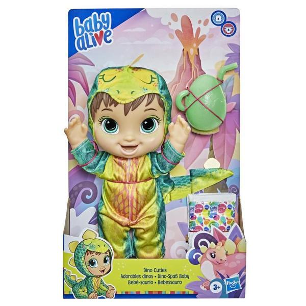 Imagem de Baby Alive Dino Cuties Morena - Hasbro