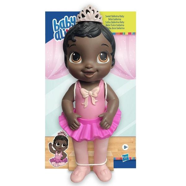 Baby Alive Doce Bailarina Negra Rs - Hasbro F1275 Imagem de Baby Alive Doce Bailarina Negra Rs - Hasbro F1275