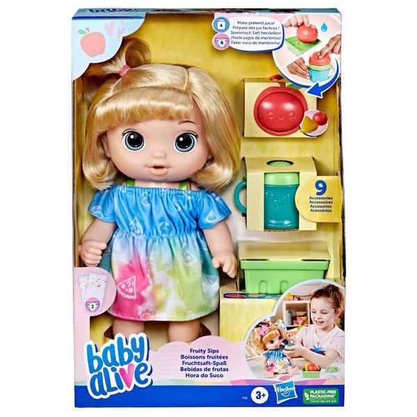 Imagem de Baby Alive Hora loira do suco maçã cabelos loiros F7356 Hasbro