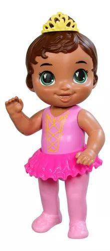 Imagem de Baby Alive Princesa Bailarina Boneca Bebê De Cabelos Castanho - Hasbro F9123