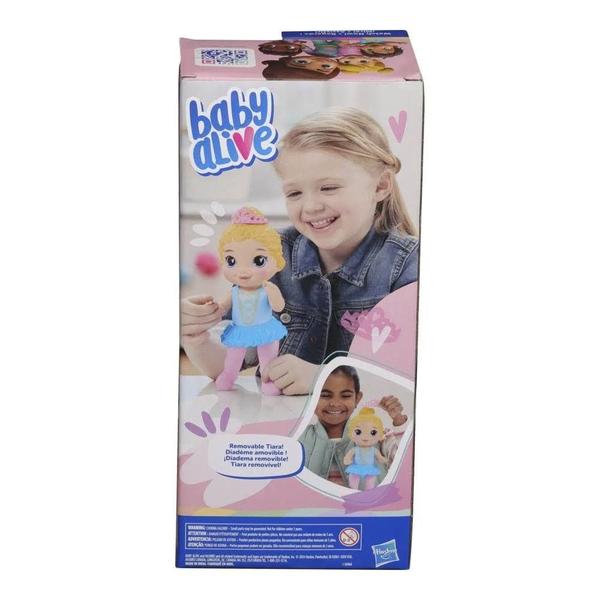 Imagem de Baby Alive Princesa Bailarina Loira com Coroa F9122 - Hasbro