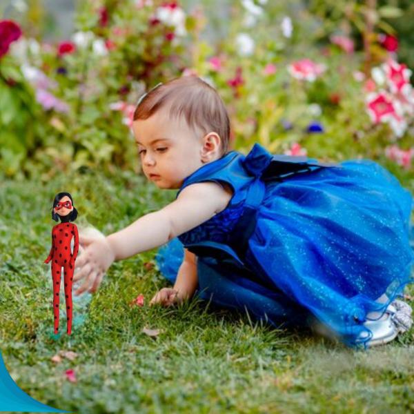 Imagem de Baby Boneca Interativa Brinquedo Para Meninas Para Festa e Pijama