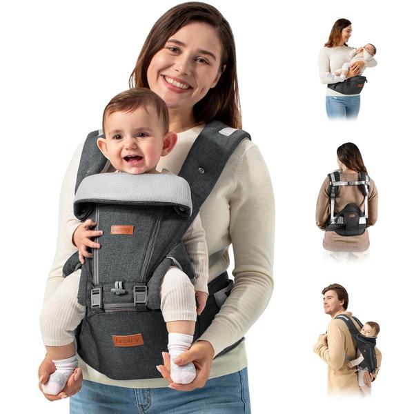 Imagem de Baby Carrier Besrey Hip Seat para pai recém-nascido e criança