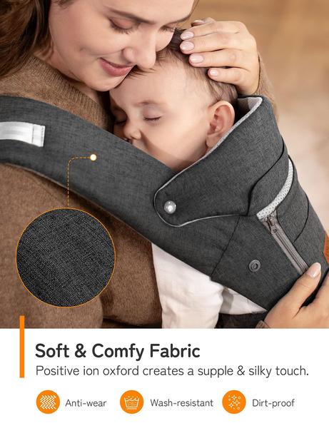 Imagem de Baby Carrier Besrey Hip Seat para pai recém-nascido e criança