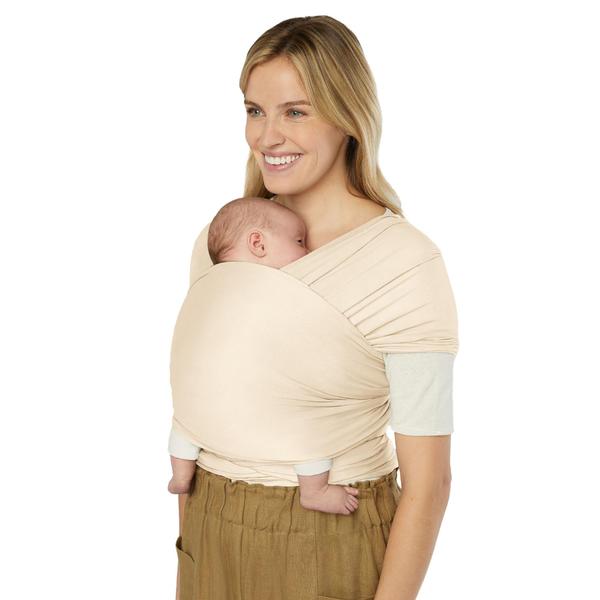 Imagem de Baby Carrier Wrap Ergobaby Sustainable Knit Aura Cream