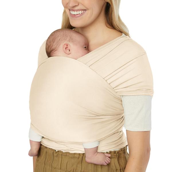 Imagem de Baby Carrier Wrap Ergobaby Sustainable Knit Aura Cream