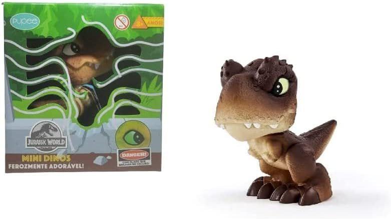 Imagem de Baby dinos - mini t- rex marrom - pupee