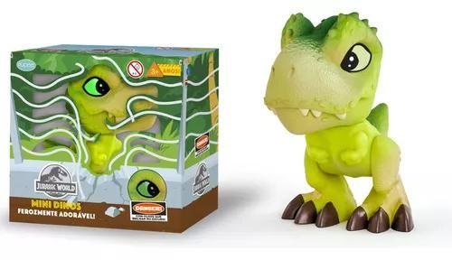 Imagem de Baby Dinos Mini T-rex Verde Mini Dino Olhos Brilham Escuro