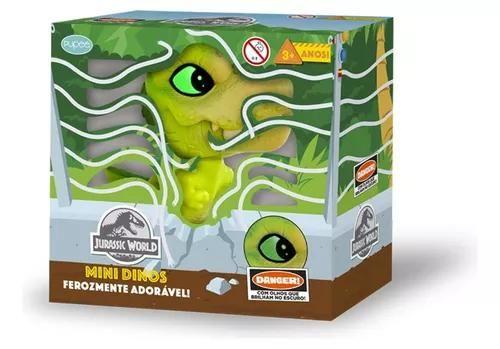 Imagem de Baby Dinos Mini T-rex Verde Mini Dino Olhos Brilham Escuro