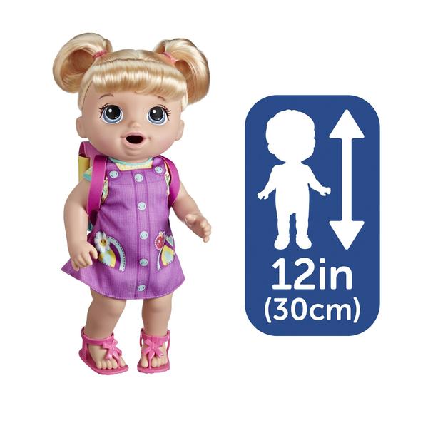 Imagem de Baby Doll Baby Alive Time for School 30 cm com acessórios