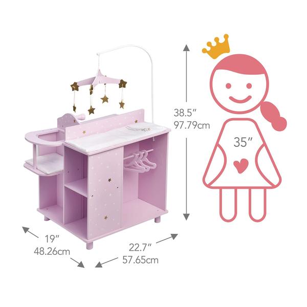 Imagem de Baby Doll Changing Station Olivia's Little World Purple