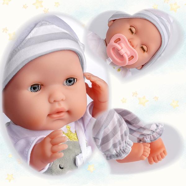 Baby Doll JC Toys Berenguer Boutique de 15 polegadas com mamadeira e chupeta Imagem de Baby Doll JC Toys Berenguer Boutique de 15 polegadas com mamadeira e chupeta