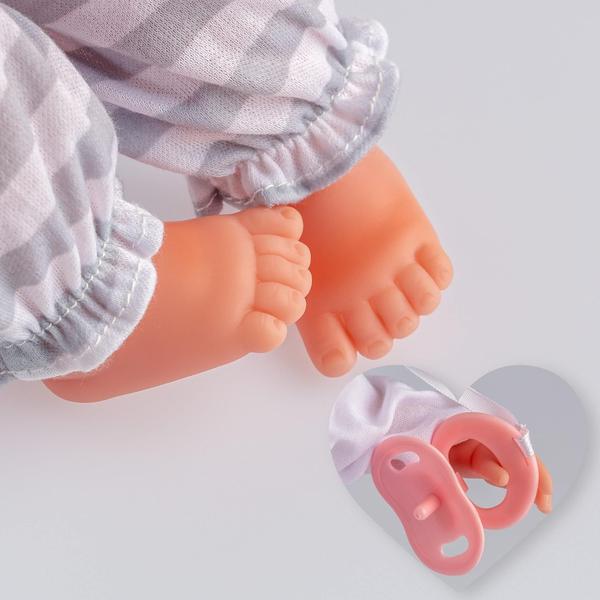 Baby Doll JC Toys Berenguer Boutique de 15 polegadas com mamadeira e chupeta Imagem de Baby Doll JC Toys Berenguer Boutique de 15 polegadas com mamadeira e chupeta
