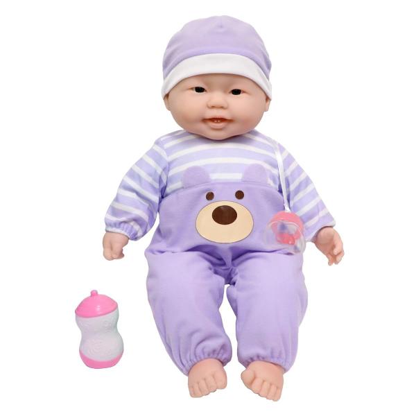 Imagem de Baby Doll JC Toys Soft and Cuddly 50 cm com roupa, mamadeira e chupeta