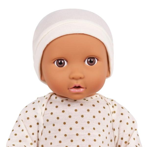 Imagem de Baby Doll LullaBaby Olive Skin Tone 35 cm com roupa e acessórios