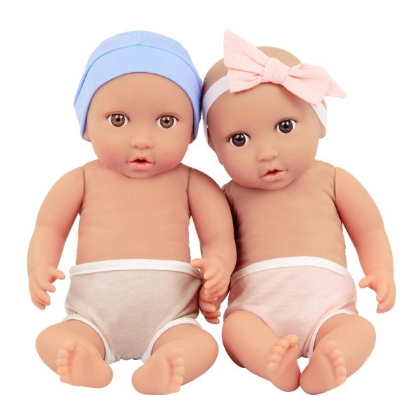 Imagem de Baby Doll LullaBaby Realistic Twin de 14 polegadas com acessórios