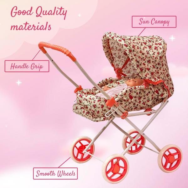 Imagem de Baby Doll Stroller Play Set The New York Doll Collection