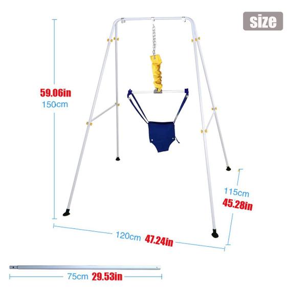 Imagem de Baby Door Jumper and Bouncer HI SUYI para bebês de 6 a 24 meses