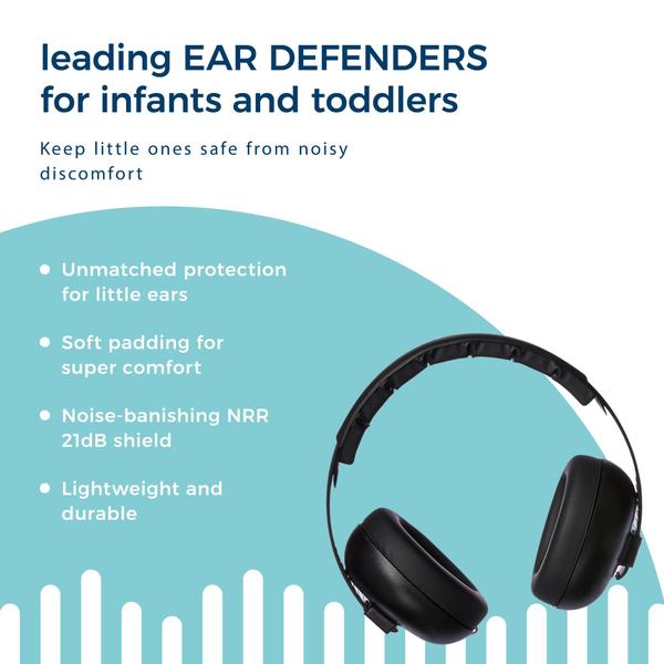 Imagem de Baby Ear Defenders Banz Bubzee 0-2 anos com cancelamento de ruído