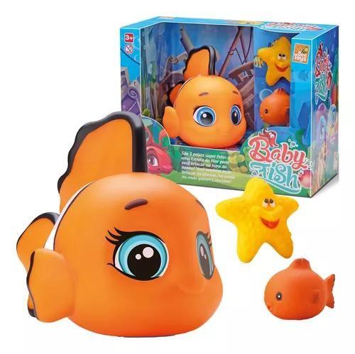 Imagem de Baby Fish Peixinho Brinquedo De Banho E Piscina Divertido