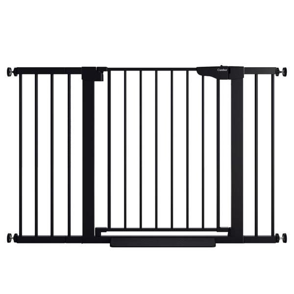 Imagem de Baby Gate Cumbor 75,2-122 cm para escadas com porta de fechamento automático