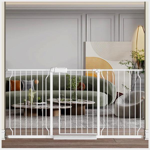 Imagem de Baby Gate Fairy Baby Extra Wide 146-157 cm Aço Branco